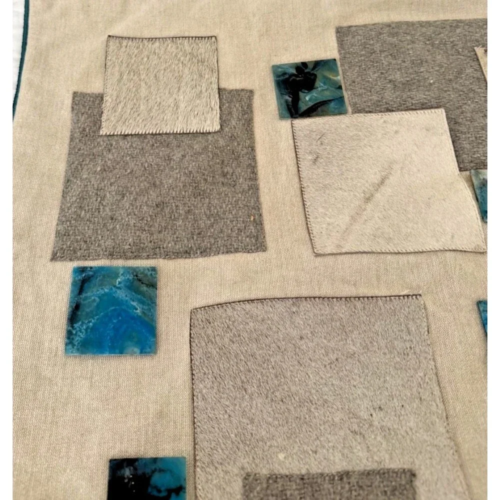 2 Auskin Cowhide Cotton Wool Pillow Covers 20